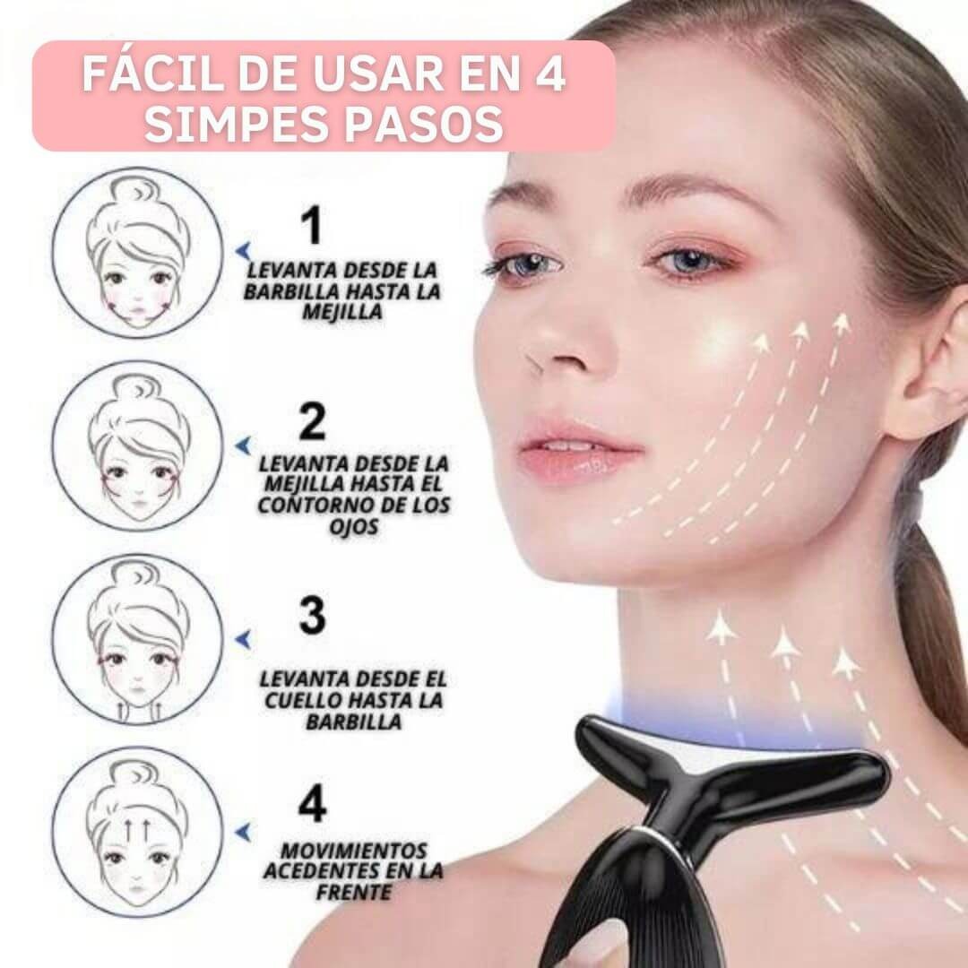 MASAJEADOR FACIAL Y CUELLO